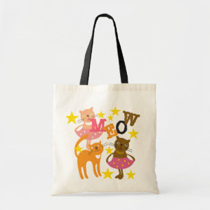Dancing Cats Tote Bag