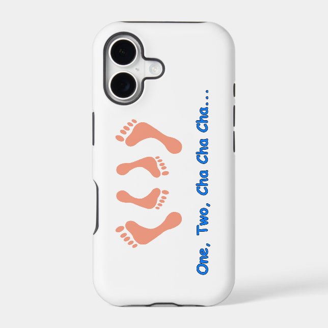 Dancing Cha Cha Feet iPhone Case (Back)