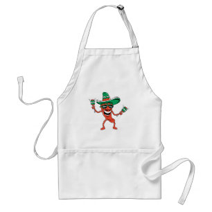 Dancing Chilli Pepper Standard Apron