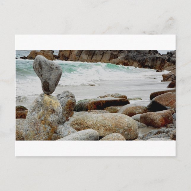 Dancing Coastal Rock Postcard (Front)