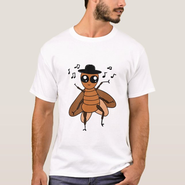 dancing cockroach T-Shirt (Front)