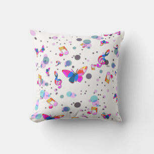 Dancing Colourful Music Cushion