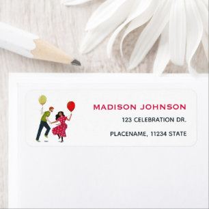 Dancing couple dirty thirty 30th birthday party