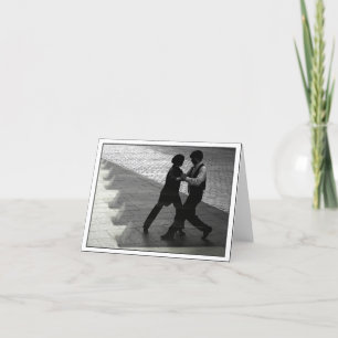 Dancing Couple Notecard