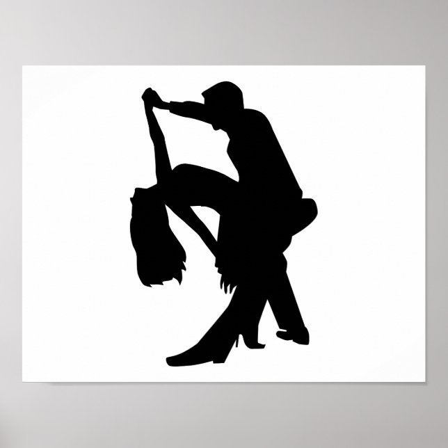 Dancing couple poster (Front)