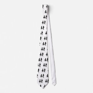 DANCING COUPLE-TIE TIE
