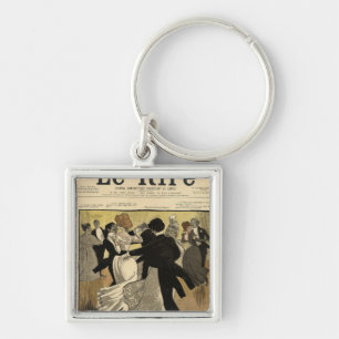 Dancing Couples Key Ring