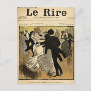 Dancing Couples Postcard