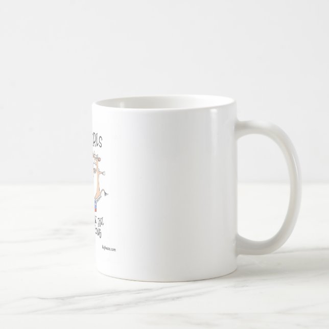 Dancing cowgirls coffee mug (Right)