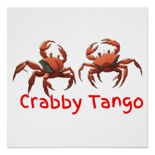Dancing Crabs Poster