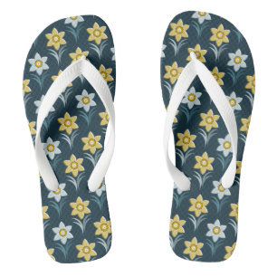 Dancing daffodil jandals