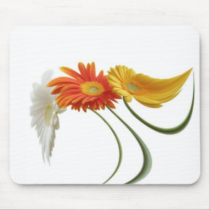 Dancing daisies mouse pad