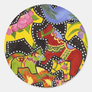 Dancing Dala Sticker