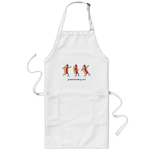 Dancing Dogs Long Apron (Front)
