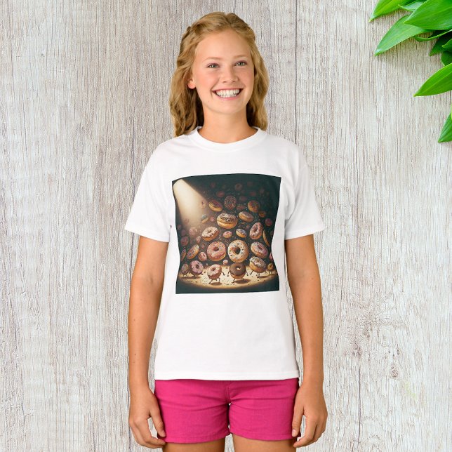 Dancing Doughnuts Surreal Bakery T-Shirt (Creator Uploaded)