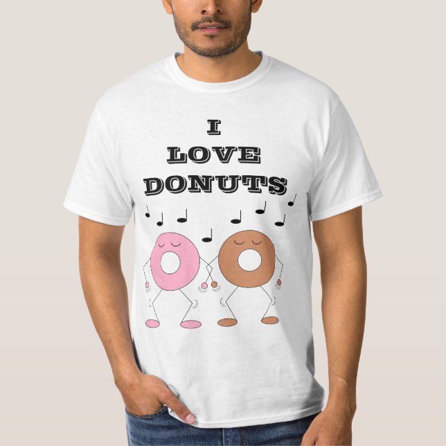 Dancing Doughnuts T-Shirt (Front)