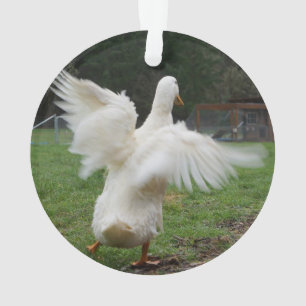 Dancing Duck Ornament