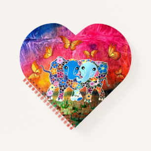 Dancing Elephants Notebook