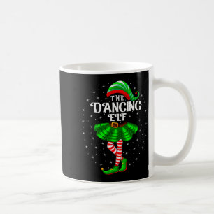 Dancing Elf Christmas Family Matching Women Girls Coffee Mug