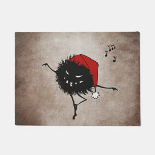 Dancing Evil Christmas Bug Doormat