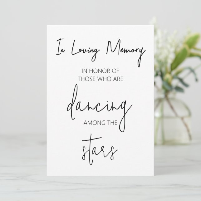 Dancing Feet Sign Template, Wedding Flip Flops Sig Invitation (Standing Front)