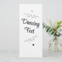 Dancing Feet Wedding Flip Flops Party Invitation