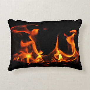 Dancing Fire Accent Pillow