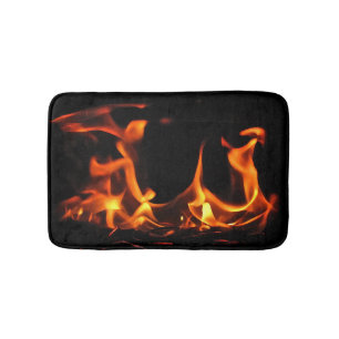 Dancing Fire Bath Mats