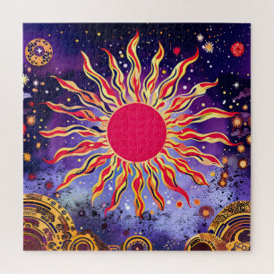“Dancing Fire of the Cosmos” The Sun Jigsaw Puzzle