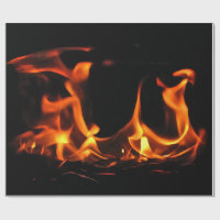 Dancing Fire Wrapping Paper