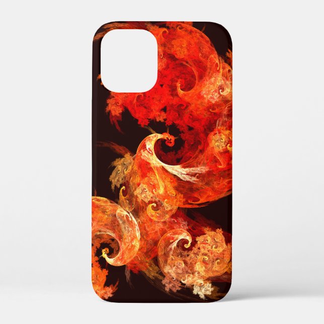 Dancing Firebirds Abstract Art Case-Mate iPhone Case (Back)