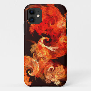 Dancing Firebirds Abstract Art Case-Mate iPhone Case