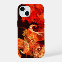 Dancing Firebirds Abstract Art