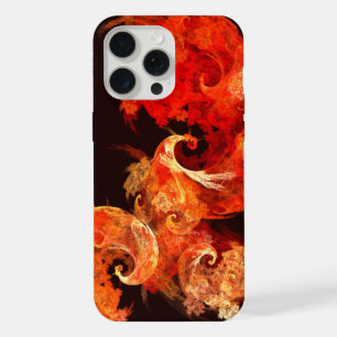 Dancing Firebirds Abstract Art iPhone 15 Pro Max Case