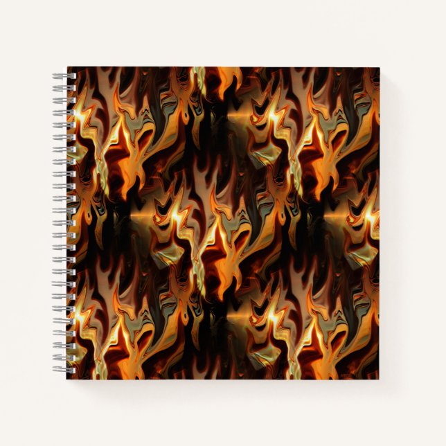 Dancing Flames.... Notebook (Front)