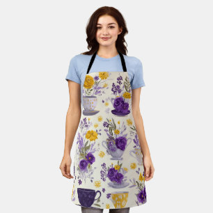 Dancing flower apron
