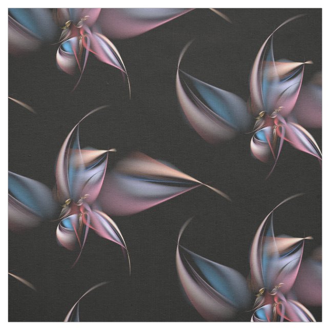 Dancing Fractal Fabric (Swatch)