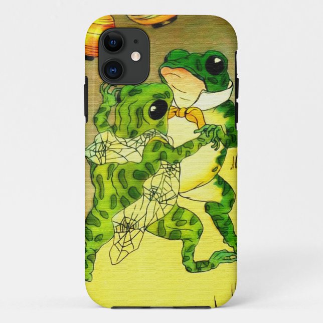 Dancing Frogs Case-Mate iPhone Case (Back)