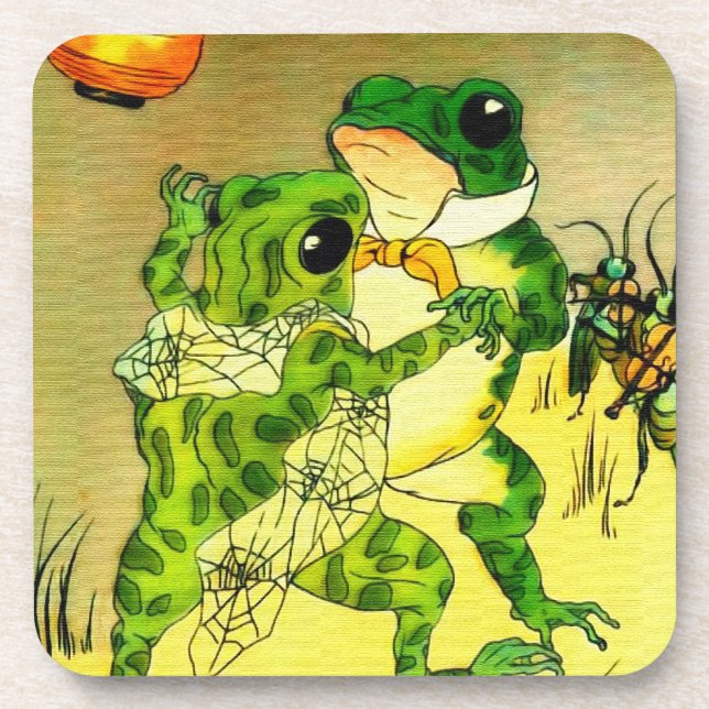 Dancing Frogs Coaster (Front)