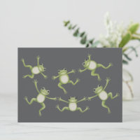 Dancing Frogs Cute Amphibian Nature Lover Gift 