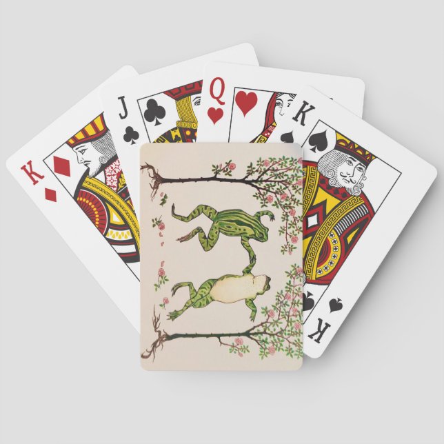 Dancing Frogs Playing Cards (Back)