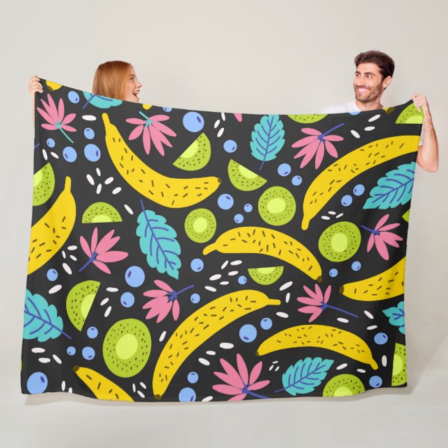 Dancing Fruit 60x80 Fleece Blanket (In Situ)