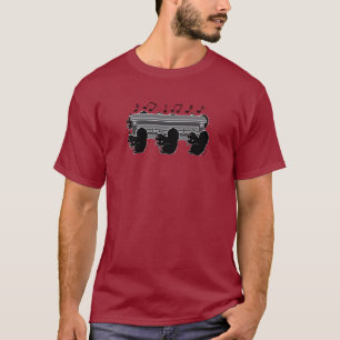 Dancing Funeral Coffin Meme with Squirrels T-Shirt