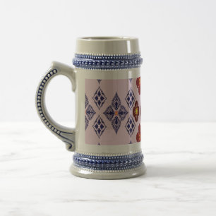 Dancing Galaxy Cosmic Drinkware Pattern Beer Stein