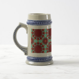Dancing Galaxy Cosmic Drinkware Pattern Beer Stein