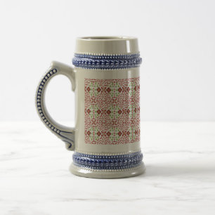 Dancing Galaxy Cosmic Drinkware Pattern Beer Stein