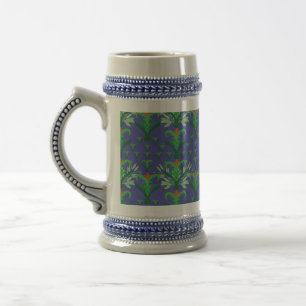 Dancing Galaxy Cosmic Drinkware Pattern Beer Stein