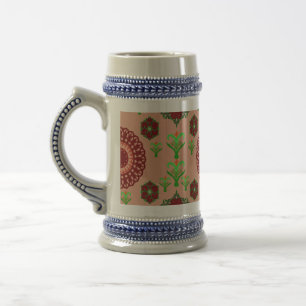 Dancing Galaxy Cosmic Drinkware Pattern Beer Stein