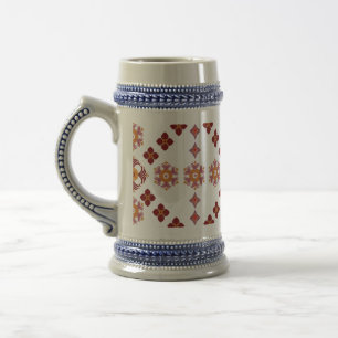 Dancing Galaxy Cosmic Drinkware Pattern Beer Stein