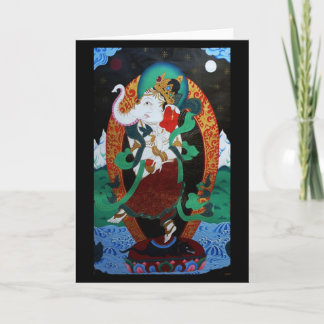 Dancing Ganesh Greeting Card